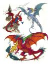 flying dragons tattoo